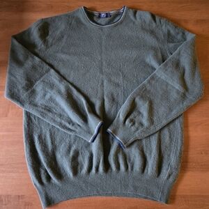 Men's FG FUSARO GOLD Green Wool Sweater
